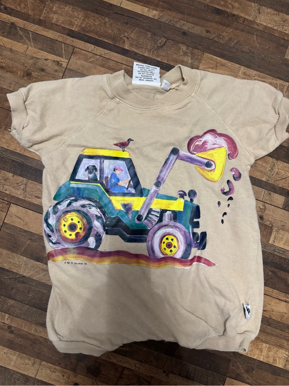 Vintage/Y2k tractor romper